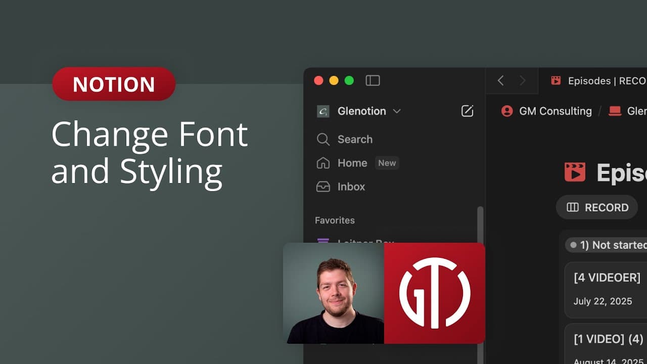 How to Change Fonts and Styling in Notion (Make It Yours!)